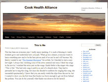 Tablet Screenshot of cookhealthalliance.com